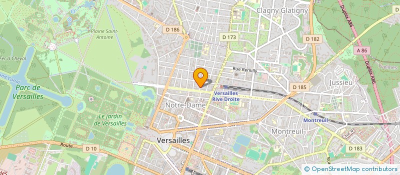 localisation de l'entreprise MONSIEUR AURELIEN GHESQUIER à VERSAILLES