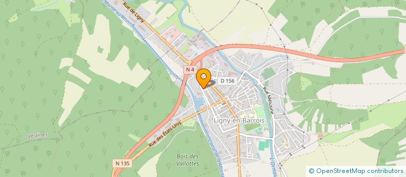 localisation de l'entreprise MONSIEUR AURELIEN GILLET à LIGNY-EN-BARROIS