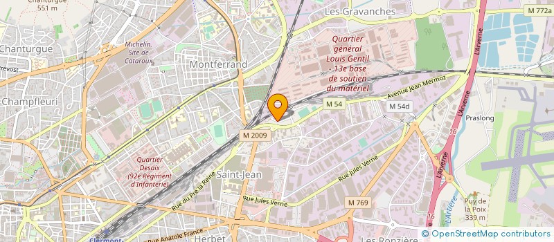 localisation de l'entreprise MONSIEUR AURELIEN GIMBERT à CLERMONT-FERRAND