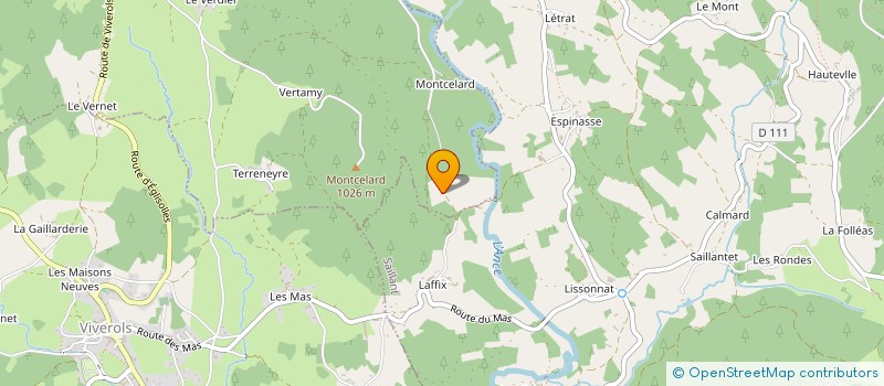 localisation de l'entreprise MONSIEUR AURELIEN GIRARD  SAUVESSANGES