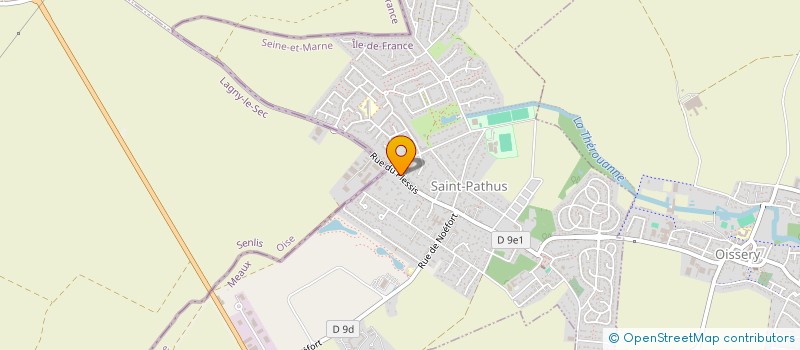 localisation de l'entreprise MONSIEUR AURELIEN GIRARD  SAINT-PATHUS