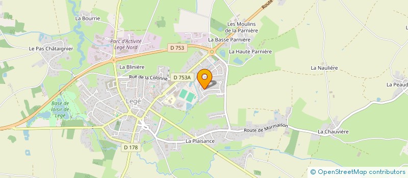 localisation de l'entreprise MONSIEUR AURELIEN GIREAU  LEGE