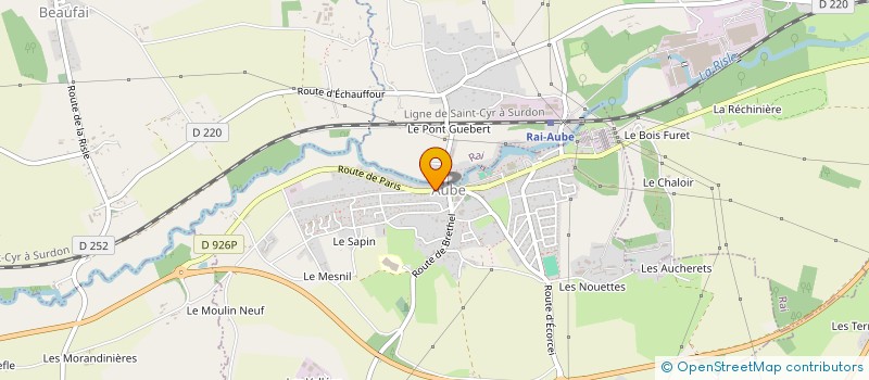 localisation de l'entreprise MONSIEUR AURELIEN GISSY à AUBE
