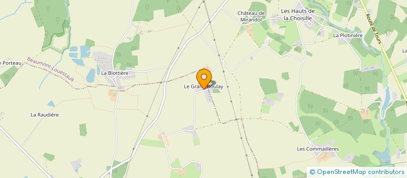 localisation de l'entreprise MONSIEUR AURELIEN GIUDICE à BEAUMONT-LOUESTAULT
