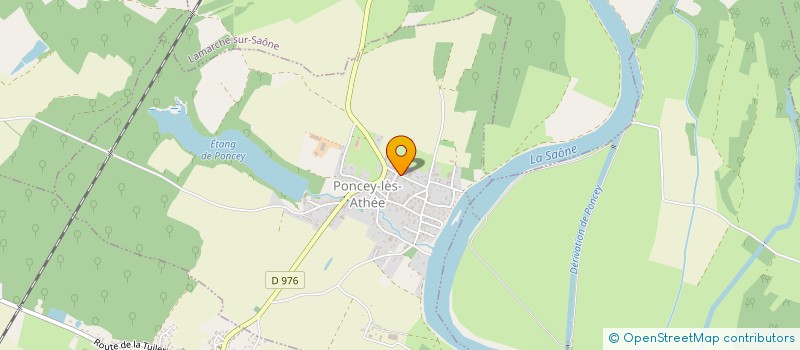 localisation de l'entreprise MONSIEUR AURELIEN GODIN  PONCEY-LES-ATHEE