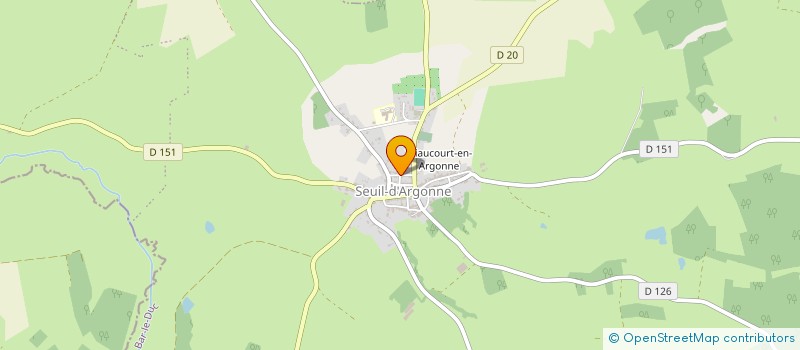 localisation de l'entreprise MONSIEUR AURELIEN GOMBERT à SEUIL-D'ARGONNE