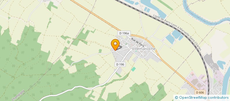 localisation de l'entreprise MONSIEUR AURELIEN GONCALVES  VILLEMANOCHE