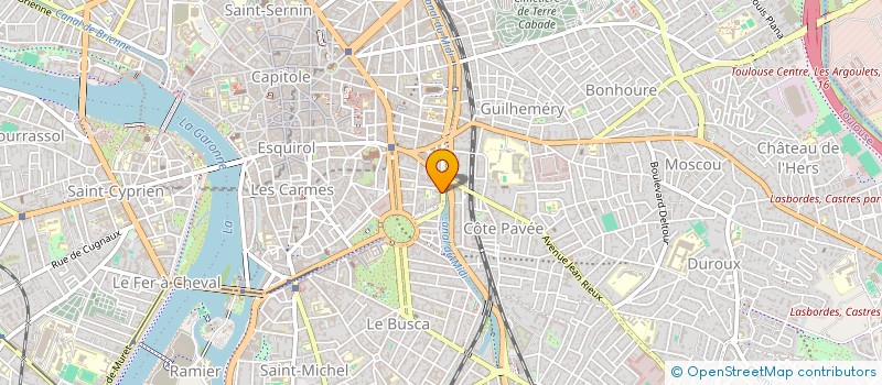 localisation de l'entreprise MONSIEUR AURELIEN GOURDET à TOULOUSE