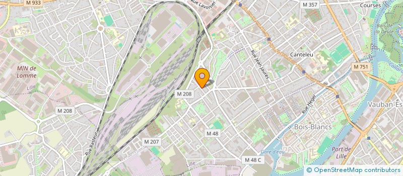 localisation de l'entreprise MONSIEUR AURELIEN GOUT  LILLE