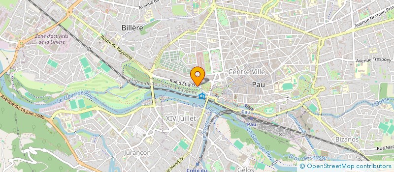 localisation de l'entreprise MONSIEUR AURELIEN GOYETCHE à PAU
