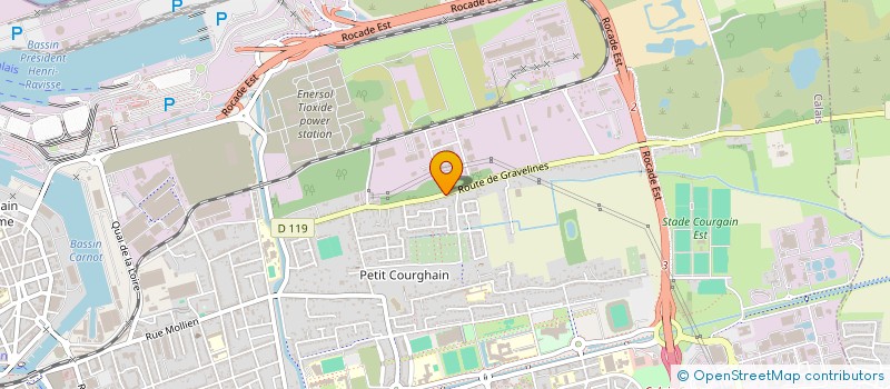 localisation de l'entreprise MONSIEUR AURELIEN GRADELLE  CALAIS