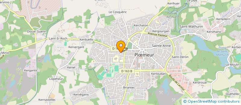 localisation de l'entreprise MONSIEUR AURELIEN GRAF  PLOEMEUR