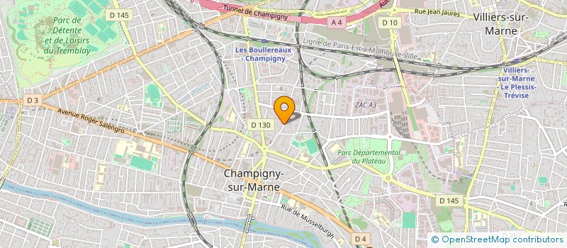 localisation de l'entreprise MONSIEUR AURELIEN GRASSART à CHAMPIGNY-SUR-MARNE