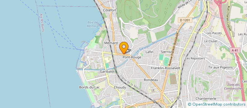 localisation de l'entreprise MONSIEUR AURELIEN GREFF à AIX-LES-BAINS