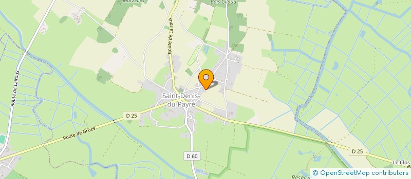 localisation de l'entreprise MONSIEUR AURELIEN GRELAUD  SAINT-DENIS-DU-PAYRE