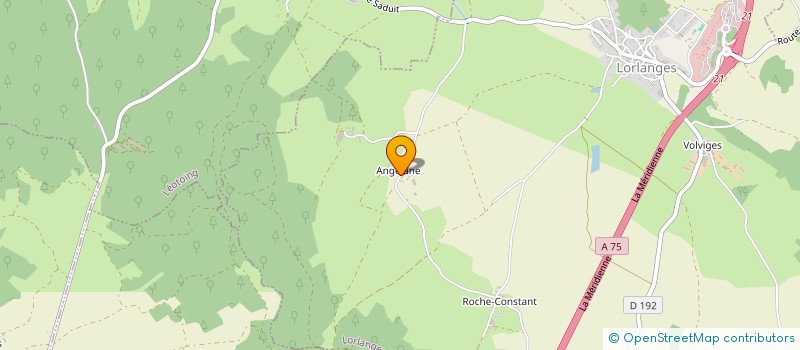 localisation de l'entreprise MONSIEUR AURELIEN GRIMAULT  LORLANGES