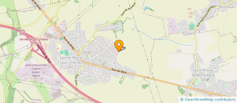 localisation de l'entreprise MONSIEUR AURELIEN GRISEY  SAINTE-MARIE-AUX-CHENES