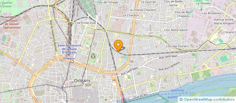 localisation de l'entreprise MONSIEUR AURELIEN GROSSIER à ORLEANS