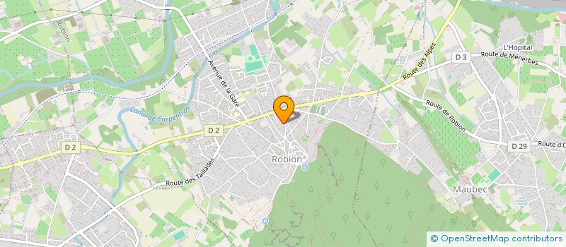 localisation de l'entreprise MONSIEUR AURELIEN GUILLAUME  ROBION