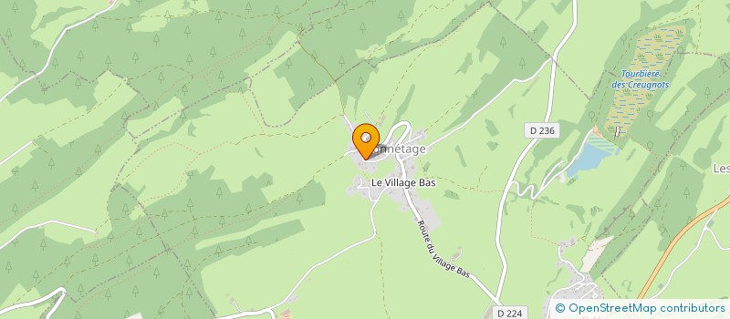 localisation de l'entreprise MONSIEUR AURELIEN GUILLAUME  BONNETAGE