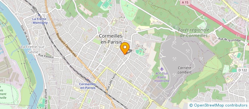 localisation de l'entreprise MONSIEUR AURELIEN HABIAK  CORMEILLES-EN-PARISIS