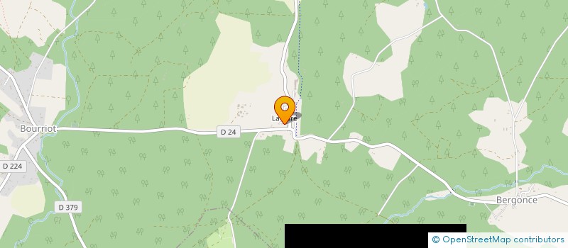 localisation de l'entreprise MONSIEUR AURELIEN HAMON  BOURRIOT-BERGONCE