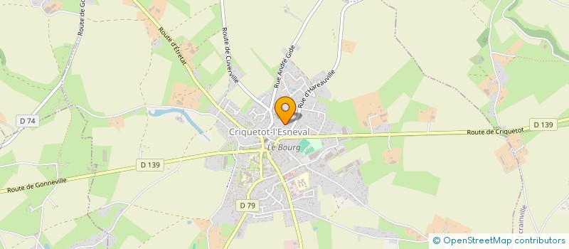 localisation de l'entreprise MONSIEUR AURELIEN HAZARD  CRIQUETOT-L'ESNEVAL