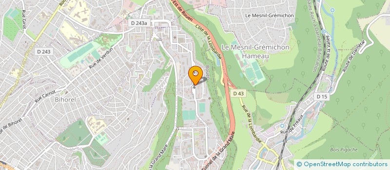 localisation de l'entreprise MONSIEUR AURELIEN HEDOUIN  ROUEN