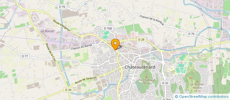 localisation de l'entreprise MONSIEUR AURELIEN HEITZ à CHATEAURENARD