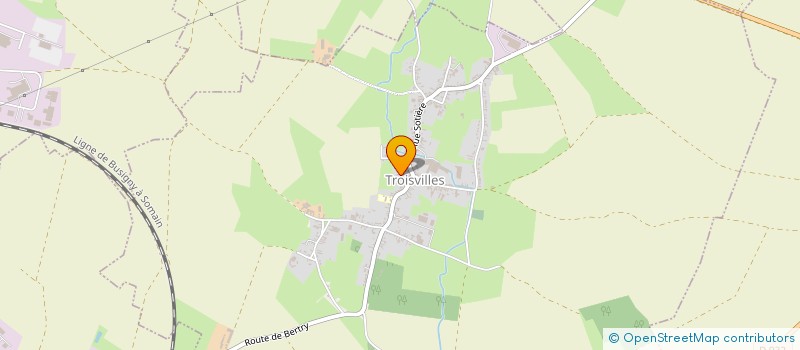 localisation de l'entreprise MONSIEUR AURELIEN HERBIN  TROISVILLES