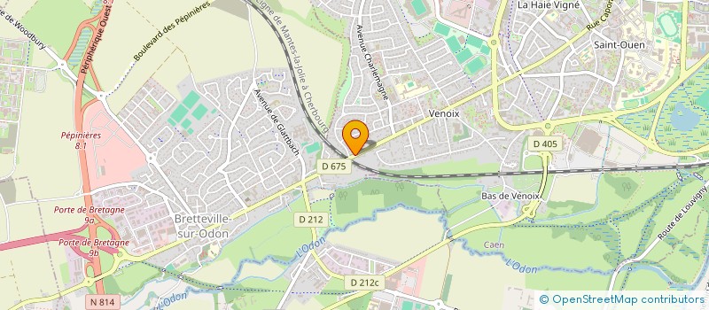 localisation de l'entreprise MONSIEUR AURELIEN HEUZE à CAEN