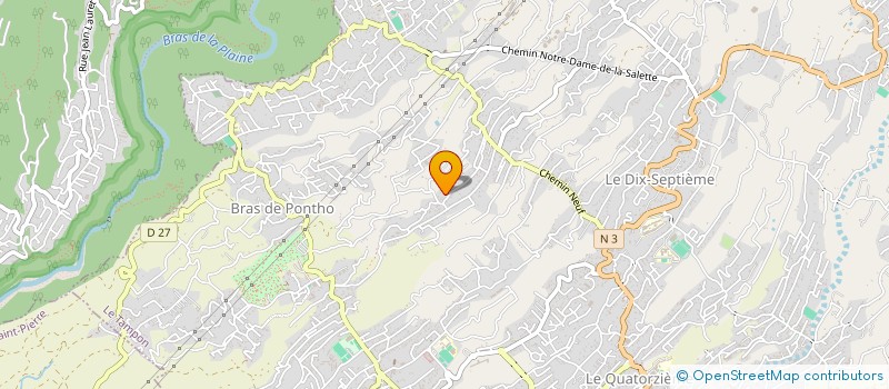 localisation de l'entreprise MONSIEUR AURELIEN HOAREAU  LE TAMPON