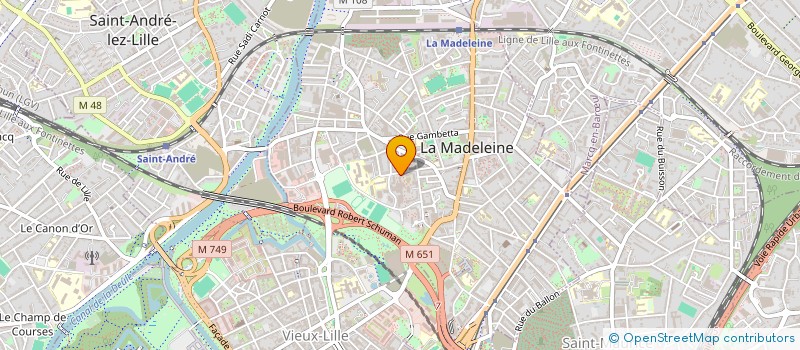 localisation de l'entreprise MONSIEUR AURELIEN HOUZET à LILLE
