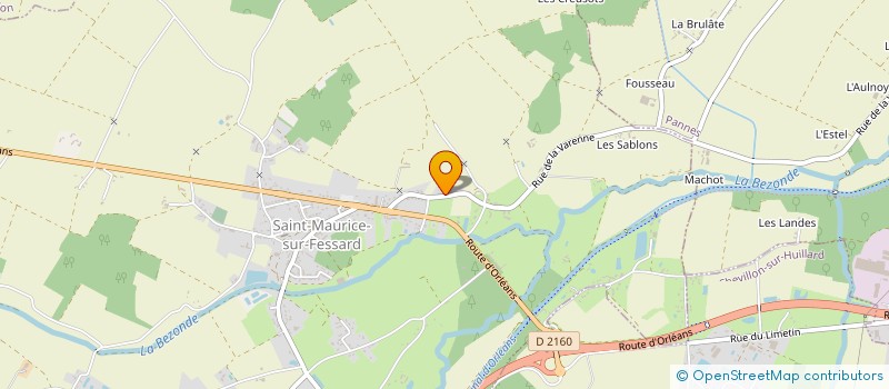 localisation de l'entreprise MONSIEUR AURELIEN HUARD à SAINT-MAURICE-SUR-FESSARD