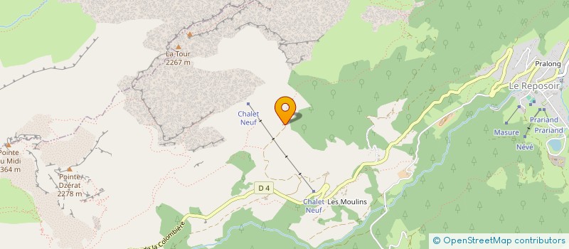 localisation de l'entreprise MONSIEUR AURELIEN HUDRY-DUBOURGEAL  LE REPOSOIR