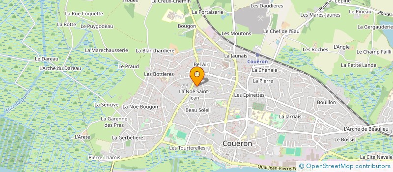 localisation de l'entreprise MONSIEUR AURELIEN HUET à COUERON
