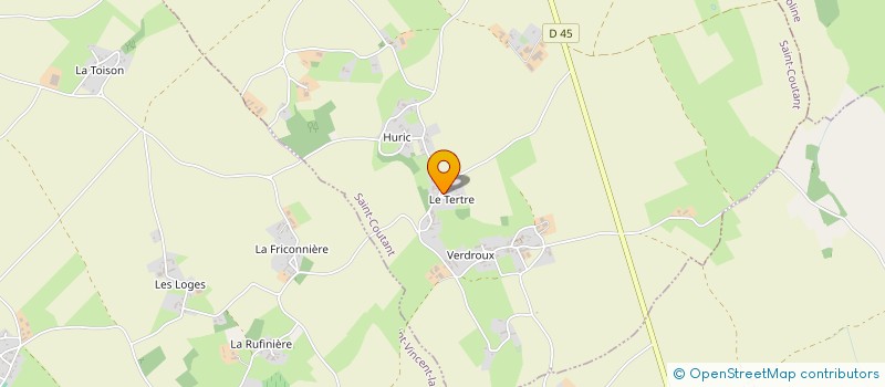 localisation de l'entreprise MONSIEUR AURELIEN HYPEAU  SAINT-COUTANT