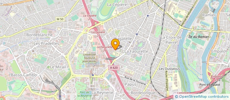 localisation de l'entreprise MONSIEUR AURELIEN IBRE à TOULOUSE
