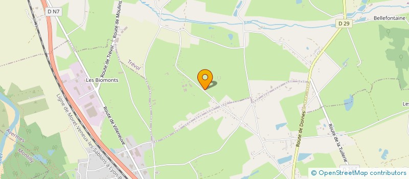 localisation de l'entreprise MONSIEUR AURELIEN IRMA  TREVOL