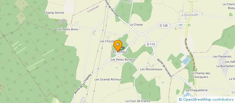localisation de l'entreprise MONSIEUR AURELIEN JABLONSKI à LOUZOUER