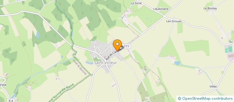 localisation de l'entreprise MONSIEUR AURELIEN JACQUELIN  SAINT-VICTEUR