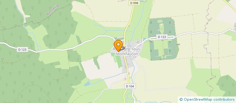 localisation de l'entreprise MONSIEUR AURELIEN JACQUET à ROMAGNE-SOUS-MONTFAUCON