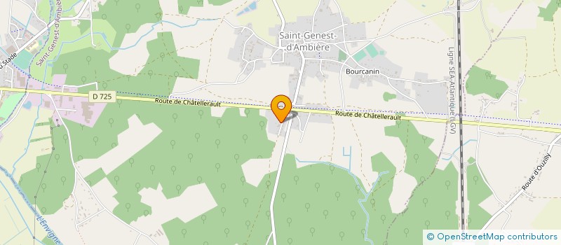 localisation de l'entreprise MONSIEUR AURELIEN JACQUET  MIREBEAU