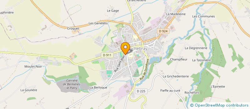 localisation de l'entreprise MONSIEUR AURELIEN JAHOUEL à TINCHEBRAY-BOCAGE