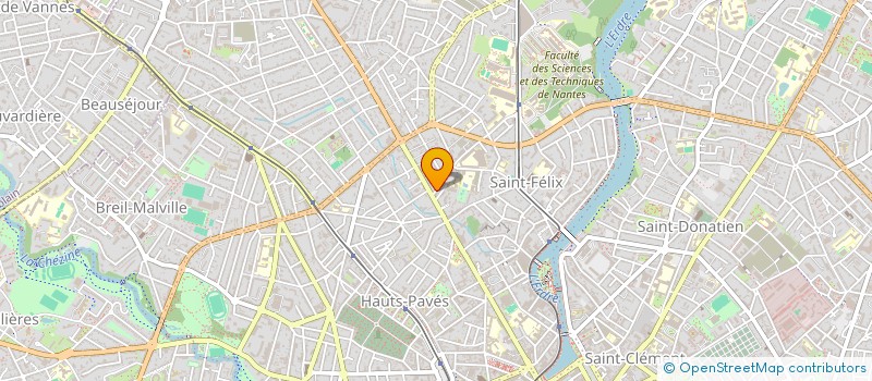 localisation de l'entreprise MONSIEUR AURELIEN JARNO à NANTES