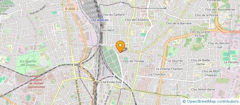 localisation de l'entreprise MONSIEUR AURELIEN JEANNET à ORLEANS