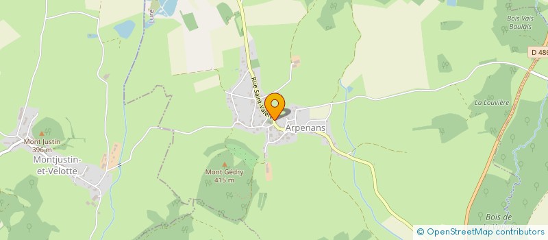 localisation de l'entreprise MONSIEUR AURELIEN JOBERT  ARPENANS