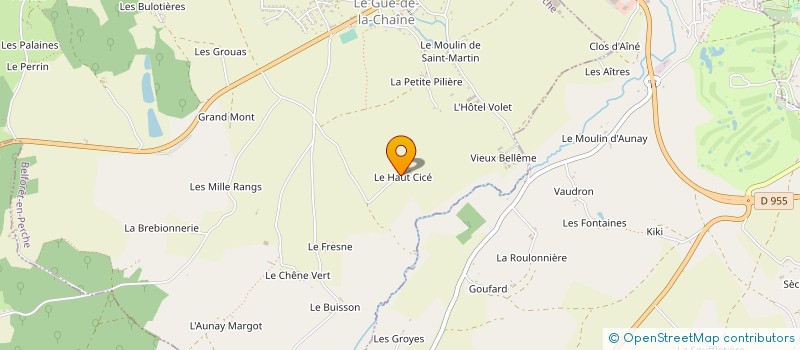 localisation de l'entreprise MONSIEUR AURELIEN JOSEPH à BELFORET-EN-PERCHE