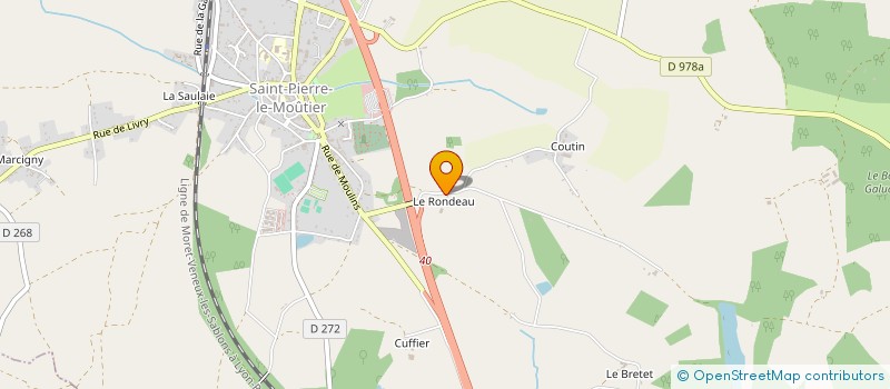 localisation de l'entreprise MONSIEUR AURELIEN JOUASSIN  SAINT-PIERRE-LE-MOUTIER