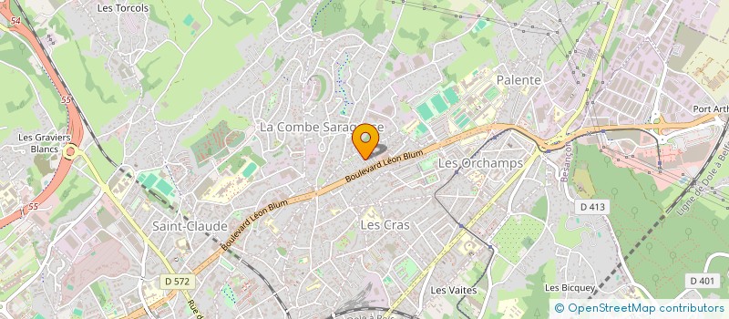 localisation de l'entreprise MONSIEUR AURELIEN JOUILLEROT  BESANCON